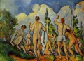 Badende 1894 Paul Cezanne Nacktheit Impressionismus